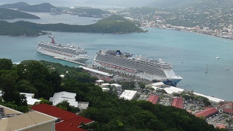 paradise point view of St. Thomas