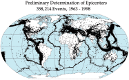 earthquake epicenters 1963-1998