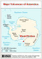antartica volcanoes map