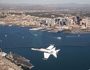 aerial view of san diego