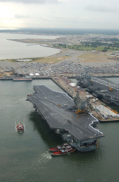 US Navy Photo of the Norfolk Naval Station