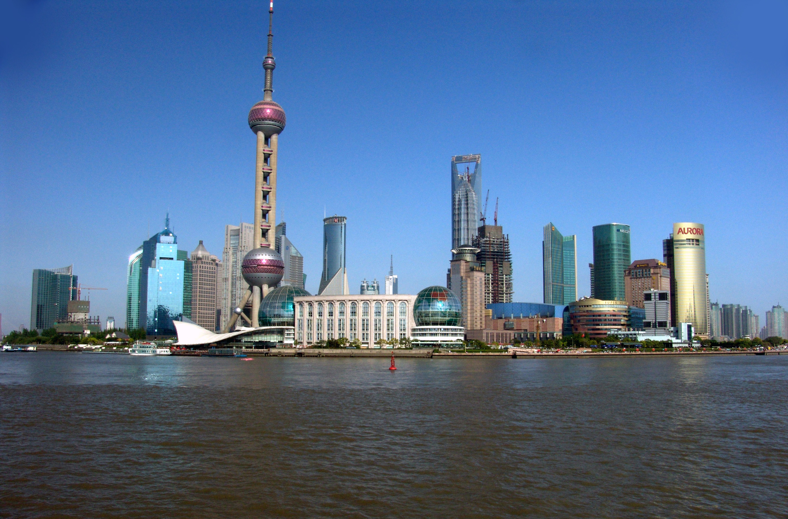 Shanghai City Skyline, Shanghai Cruise Port of Call