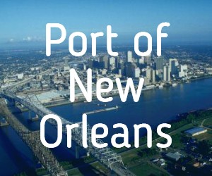 new orleans skyline aerial view 