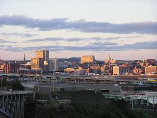 Saint John New Brunswick Skyline