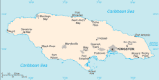 jamaica map