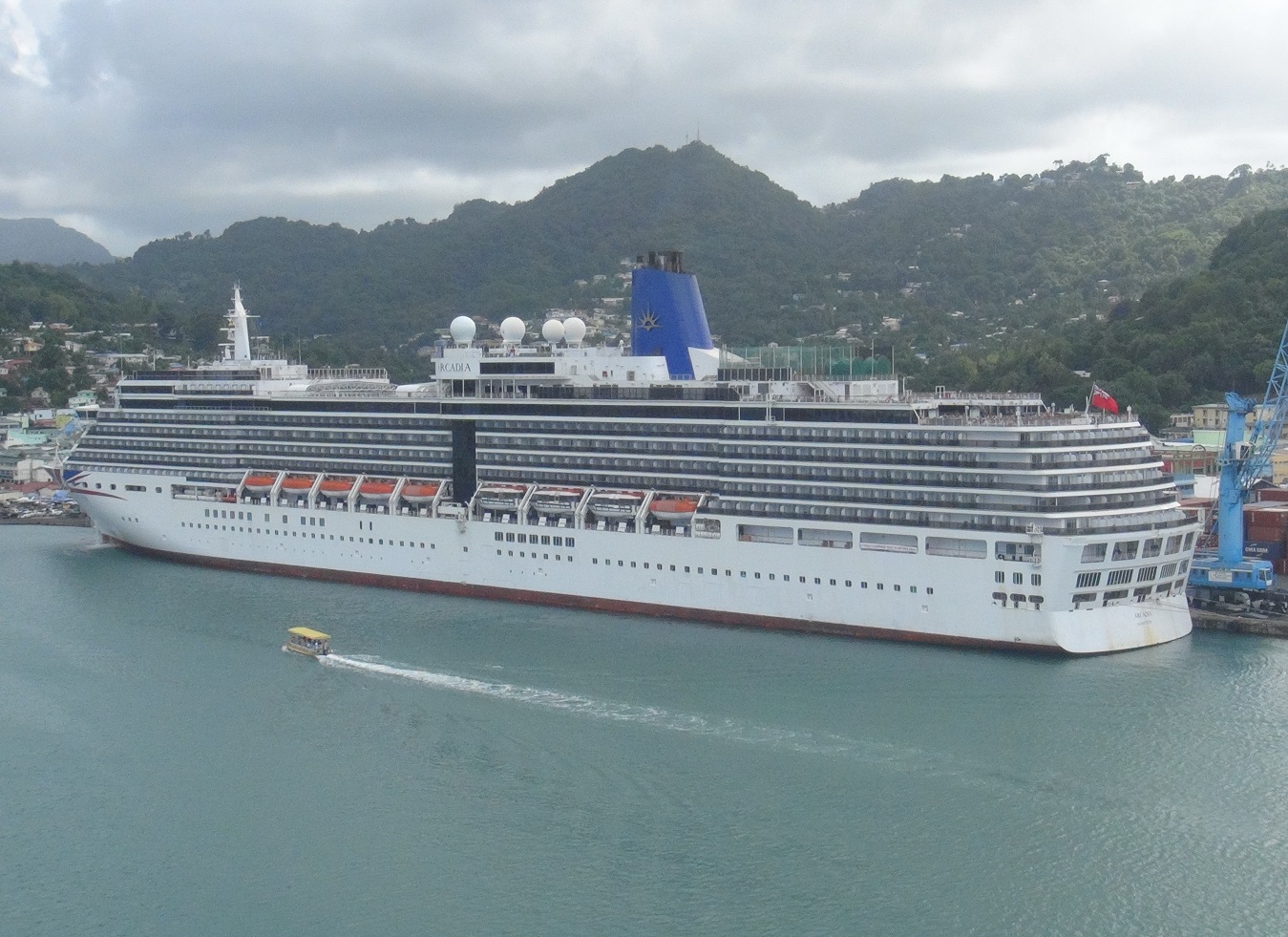 About PO Cruises MV Arcadia cruise ship