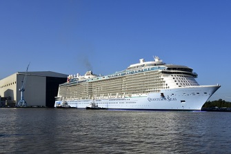 quantum of the seas float-out